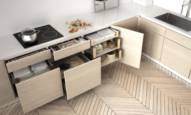 Cocina ordenada, Cocina feliz