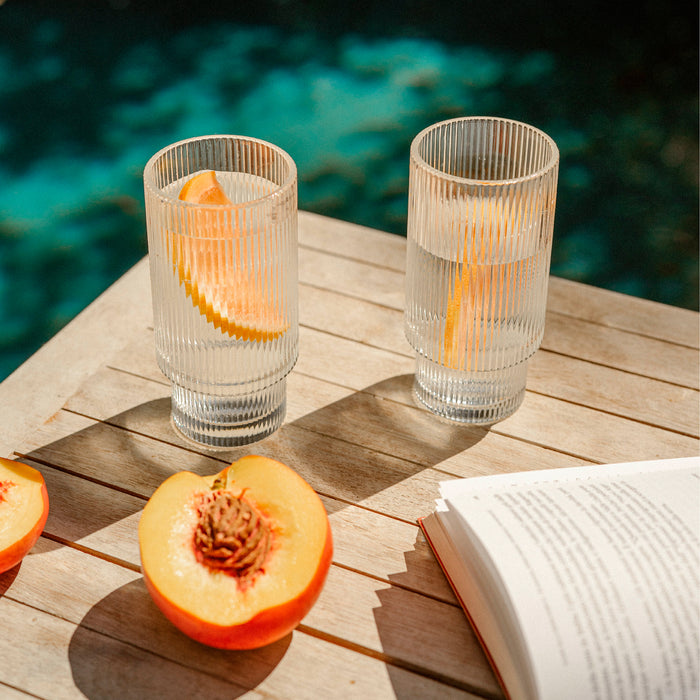 Set 6 Vasos Largo Vintage Charlotte 350ml Simplit