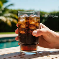 Set 6 Vasos Largo Vintage Charlotte 350ml Simplit