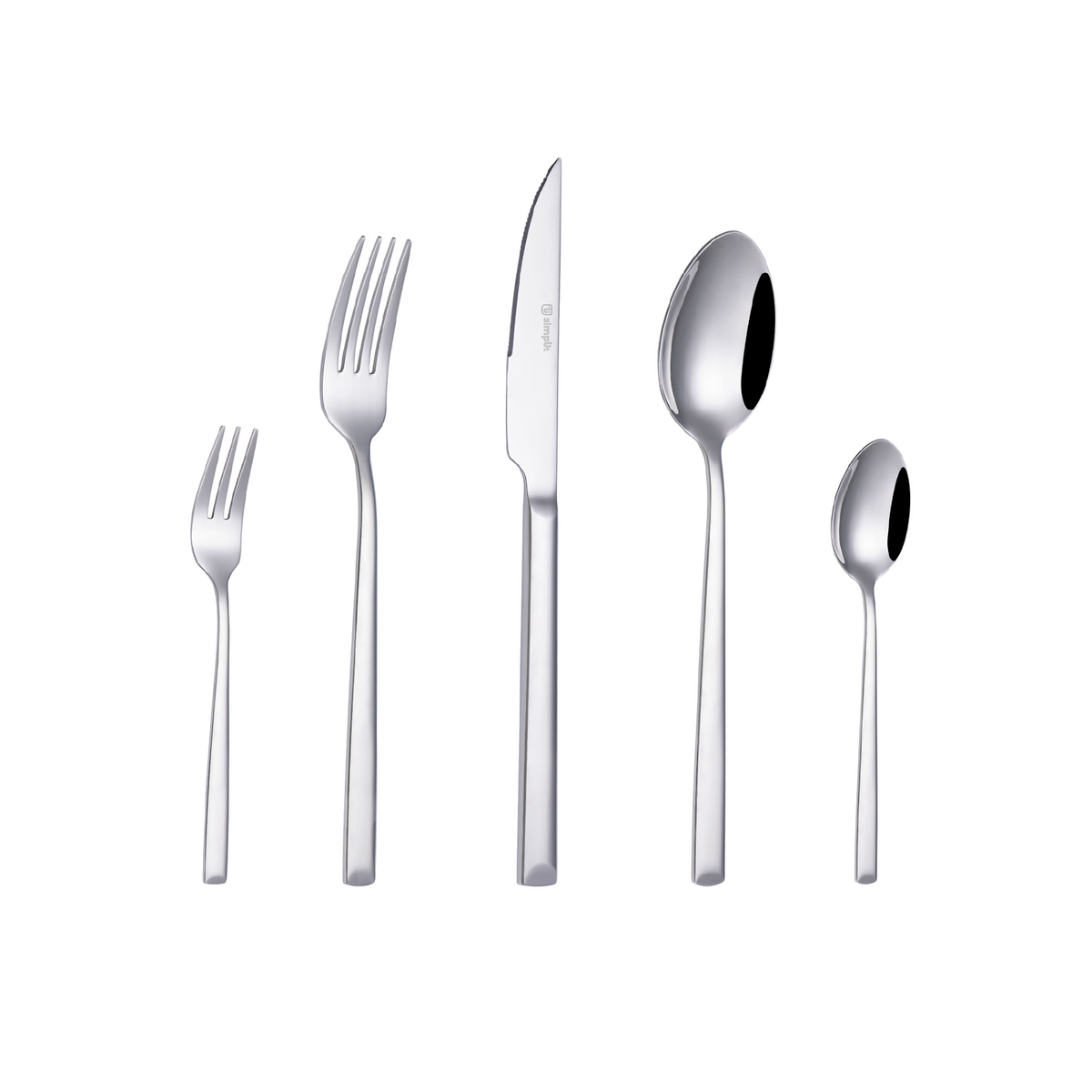 Set de Cuchillería 30 pcs Cubiertos Acero Inoxidable Sicilia