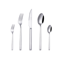 Set de Cuchillería 30 pcs Cubiertos Acero Inoxidable Sicilia