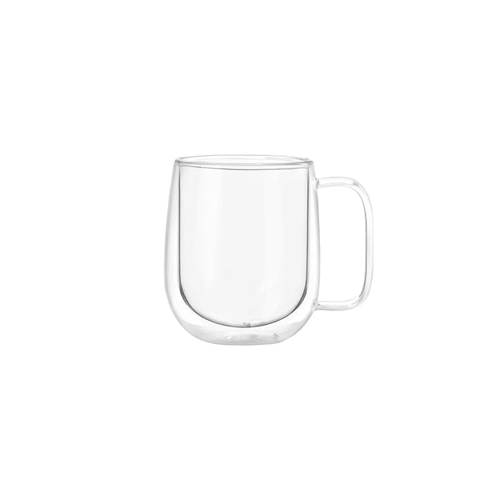 Set 4 Tazas Mug de Vidrio Doble Pared 300 ml Simplit – foto 4