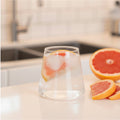 Set 6 Vasos de Vidrio Estilo Japonés 320 ml Simplit