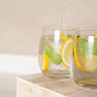 Set 6 Vasos redondos Virginia 340ml Simplit