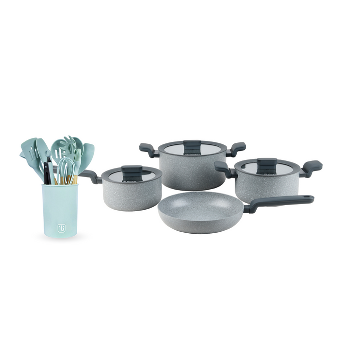 Batería de Cocina Pompei + Set 12 Utensilios Calipso Simplit – foto 2