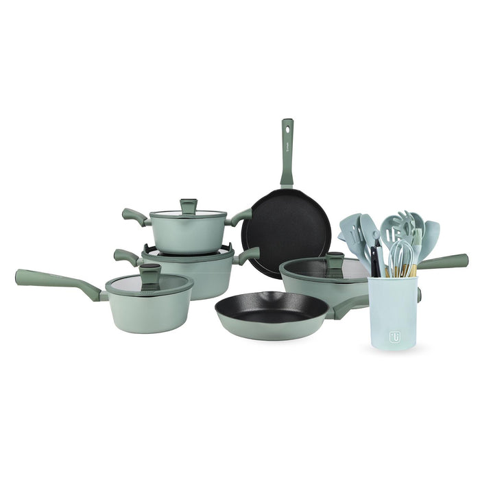 Batería de Cocina Lucca + Set 12 Utensilios Calipso Simplit – foto 2