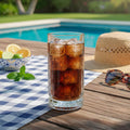 Set 6 Vasos Largos 460ml Vidrio Ginebra Simplit