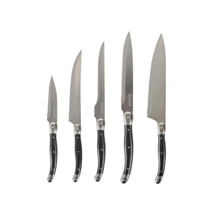 Set Cuchillos 5 pcs Paris Acero Inoxidable Simplit – foto 2