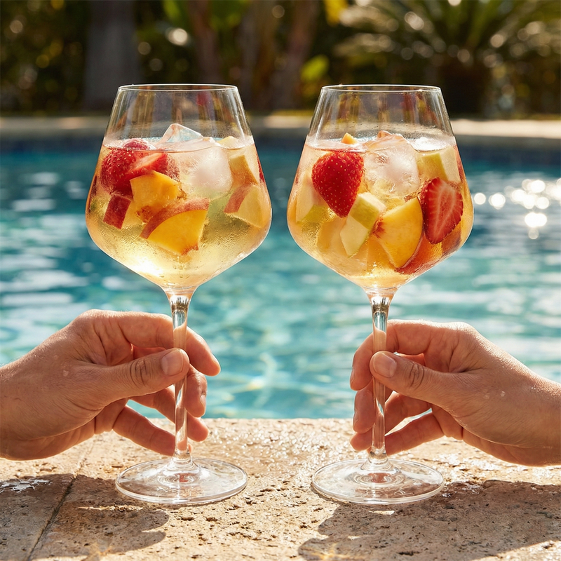 🍹 Sangría veraniega: el infaltable del verano para compartir con amigos