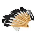 Kit Batería Cocina 8 Pza + Set 12 Utensilios Simplit