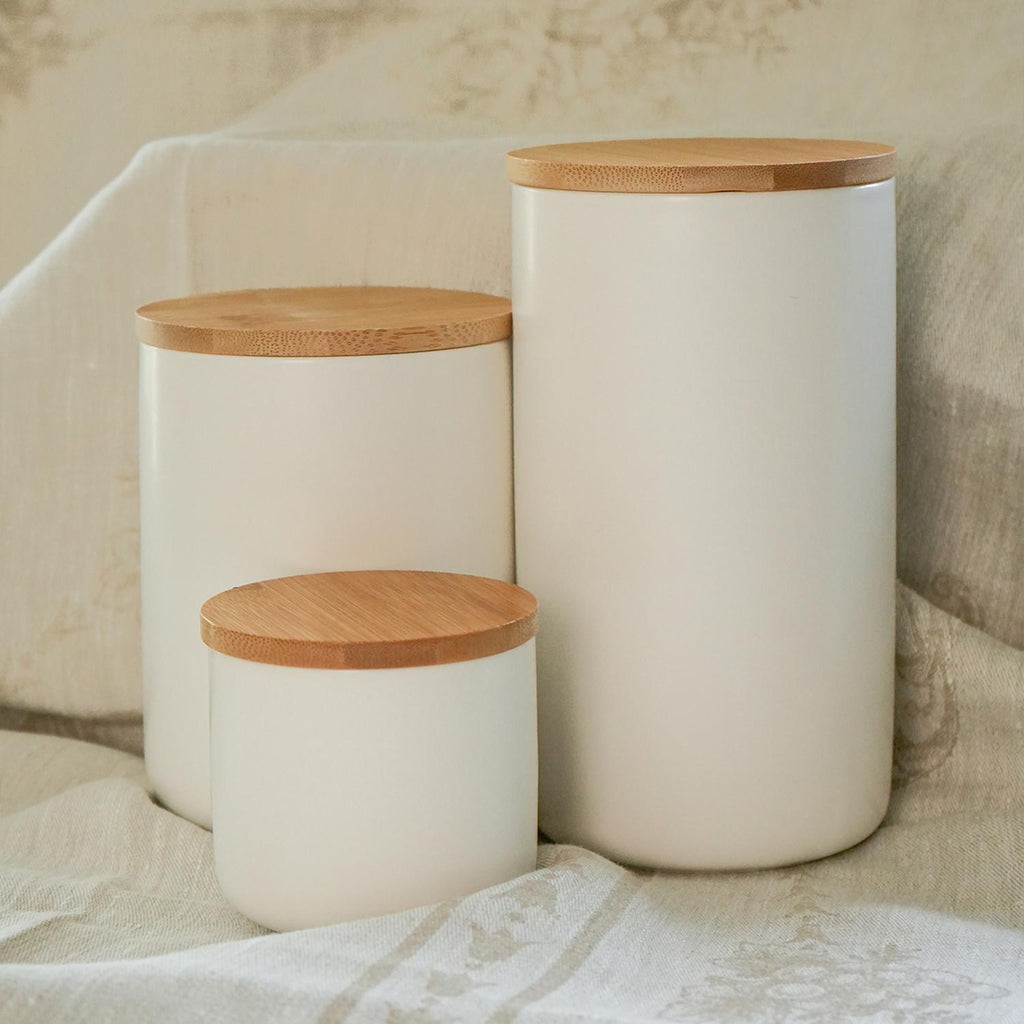 Contenedor de Cerámica Hermético Tapa Madera S Simplit – foto 11