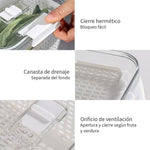 Pack Organizador de Refrigerador M + L Simplit