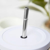 Vaso Térmico Tumbler 750ml Tapa y Bombilla Morado Simplit