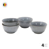 Set 4 Bowls Cerámica 7,5 cm Amalfi Simplit