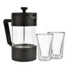 Pack Cafetera Francesa 600ml + Set 2 Vasos 400 ml Simplit