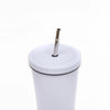 Vaso Térmico Tumbler 750ml Tapa y Bombilla Morado Simplit