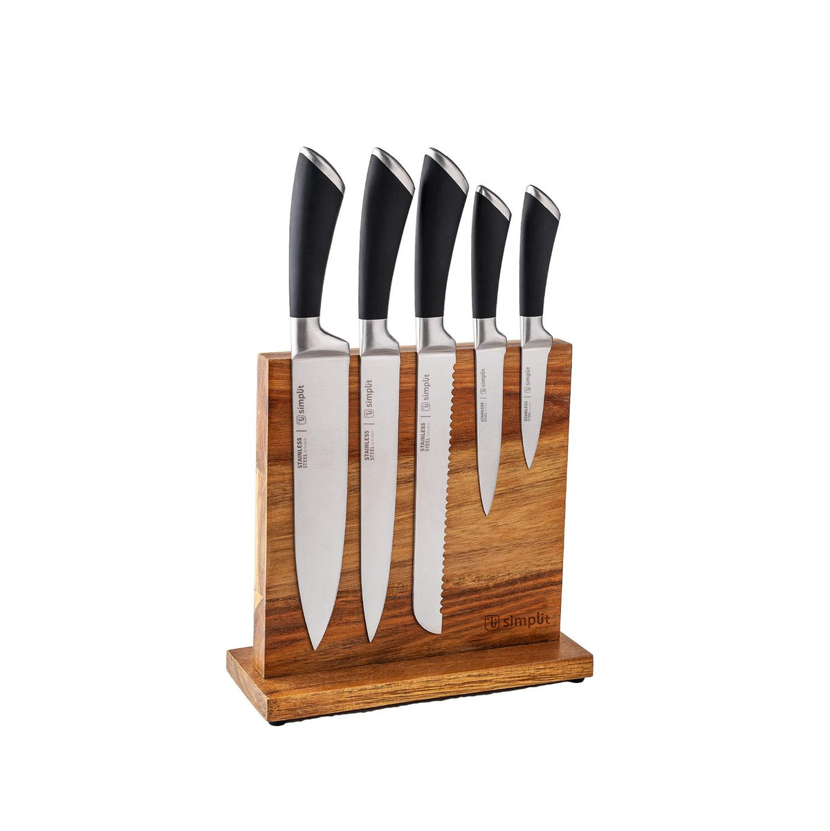 Simplit Cuchillos Küche — detalle filo acero inoxidable profesional