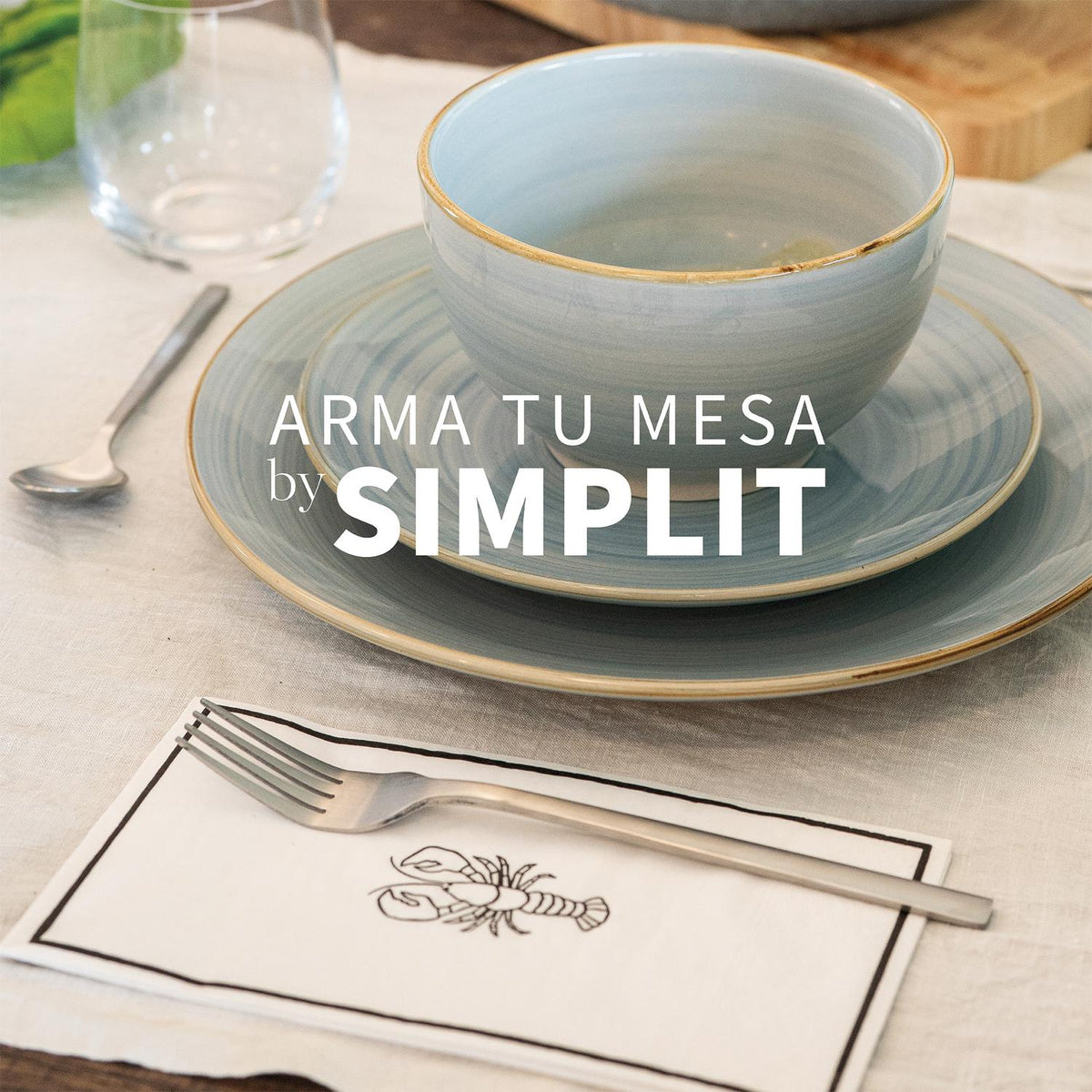 Simplit Cuchillería Cerdeña — detalle empaque presentación