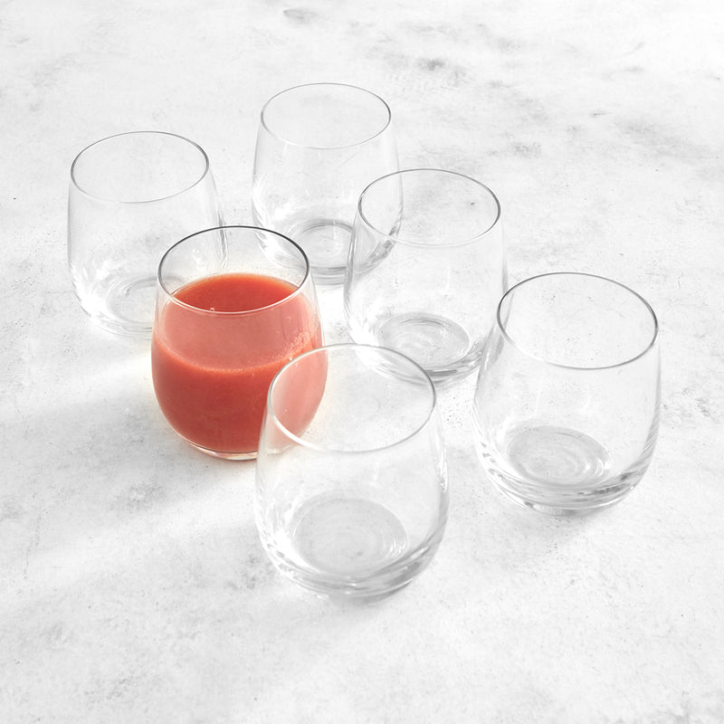 Pack 6 Vasos Redondos Virginia + Cubeta Hielo