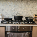 Batería de Cocina Antiadherente Black Copper 7 Pzs Simplit