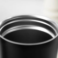 Vaso Térmico Tumbler 750ml con Tapa y Bombilla Negro Simplit