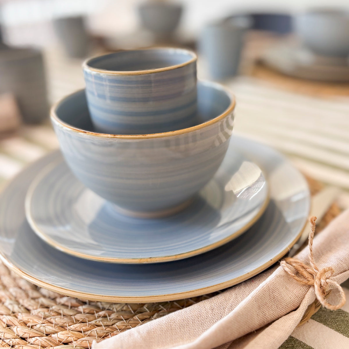 Set 4 Bowls Cerámica 8,5cm Amalfi Simplit