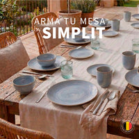 Set 4 Vasos Cerámica 330ml Amalfi Simplit