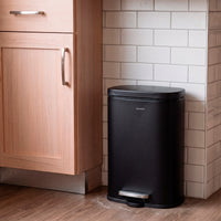 Basurero Cocina Livorno 12Lt Pedal Acero Inox