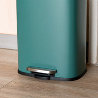 Basurero Cocina Lucca 12Lt Pedal Acero Inox