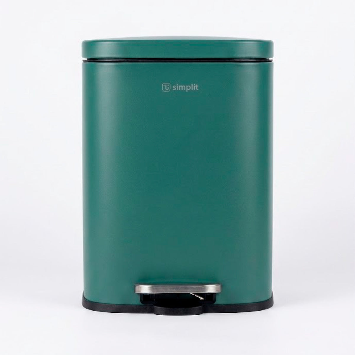 Basurero Cocina Lucca 12Lt Pedal Acero Inox