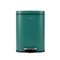 Basurero Cocina Lucca 12Lt Pedal Acero Inox