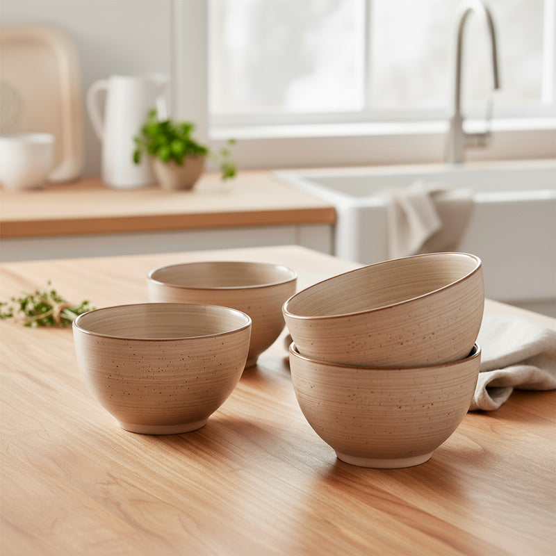 Set 4 Bowls Cerámica 8,5cm Siena Simplit