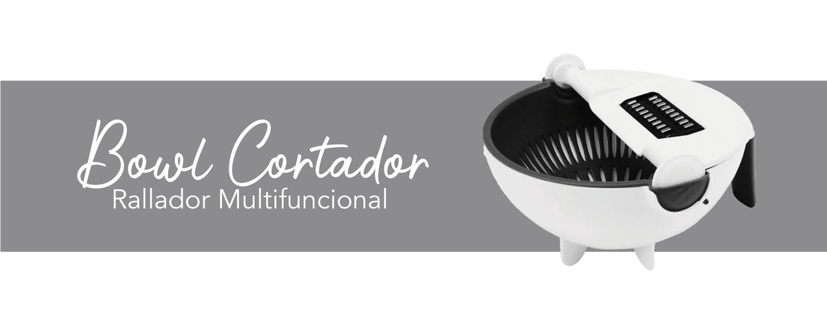 Simplit | Bowl Cortador Rallador de Verduras Multifuncional