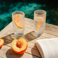 Set Hielera 3,8 lts + 6 Vasos Largos 350ml Charlotte Simplit