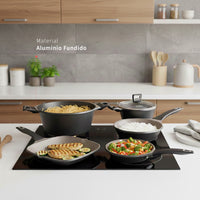 Batería de Cocina Antiadherente Classic 8 Piezas Simplit