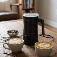 Espumador de Leche 4 en 1 Negro Simplit