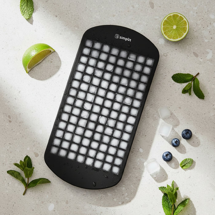 Cubeta de Hielo Silicona 160 Mini Hielos Simplit