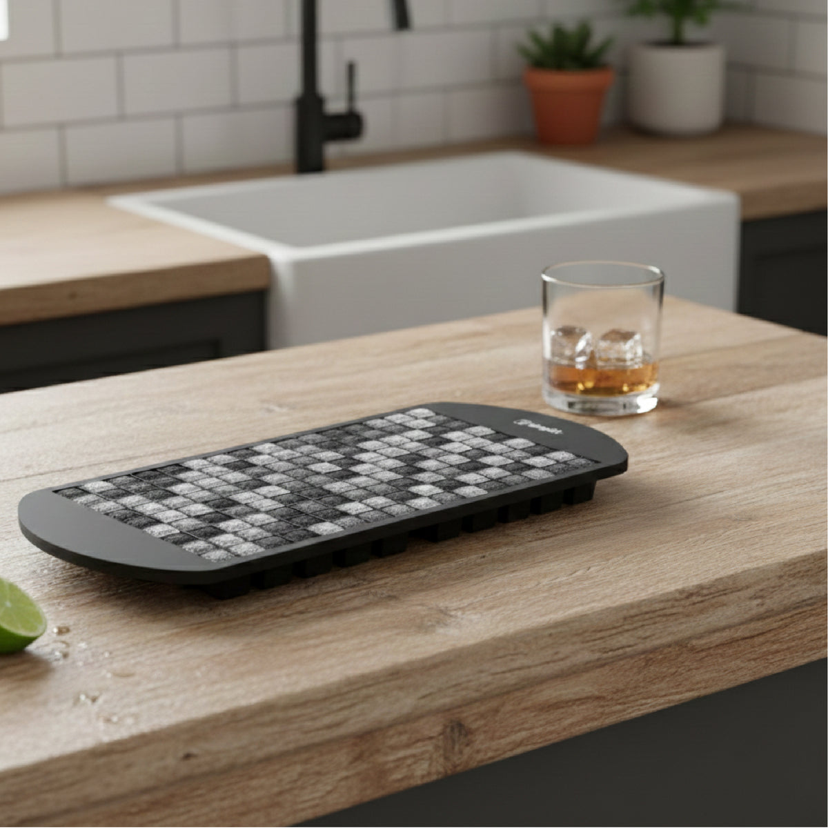 Cubeta de Hielo Silicona 160 Mini Hielos Simplit