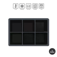 Cubeta de Hielo Silicona 6 Hielos Grandes Simplit