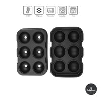 Cubeta de Hielo Silicona 6 Hielos Redondos Simplit