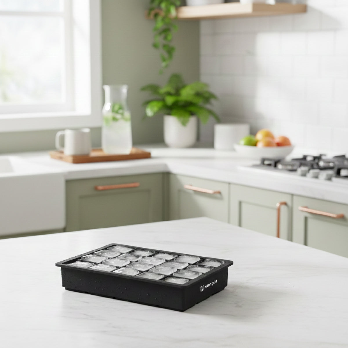 Cubeta de Hielo Silicona 15 Hielos Simplit