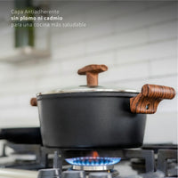 Batería de Cocina Antiadherente Oregon 5 Piezas Simplit