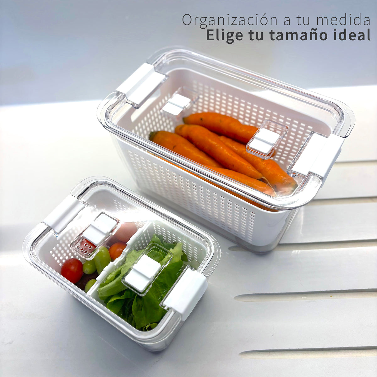Pack Organizador de Refrigerador M + L Simplit