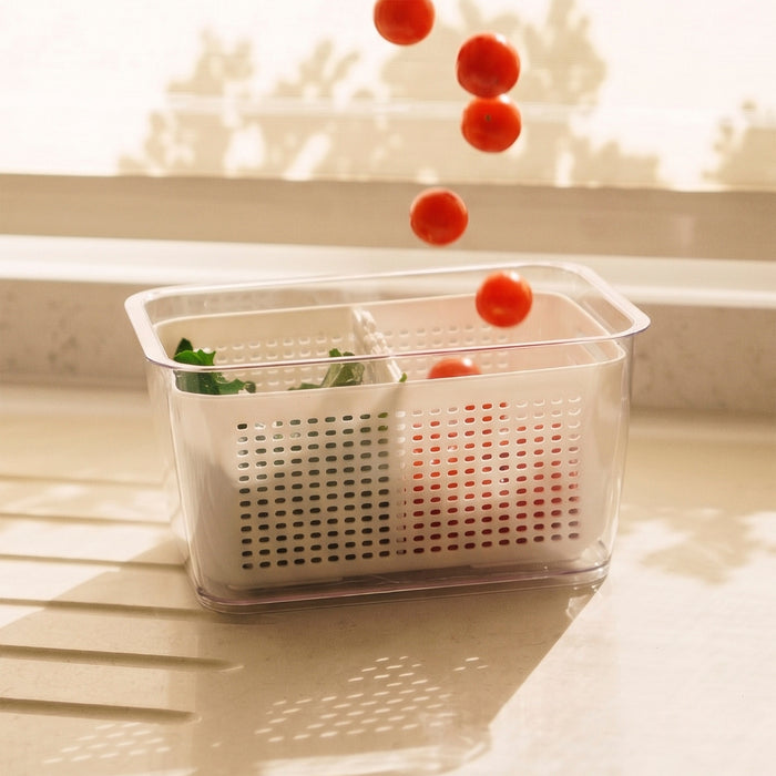 Organizador Refrigerador con Cesta M Simplit