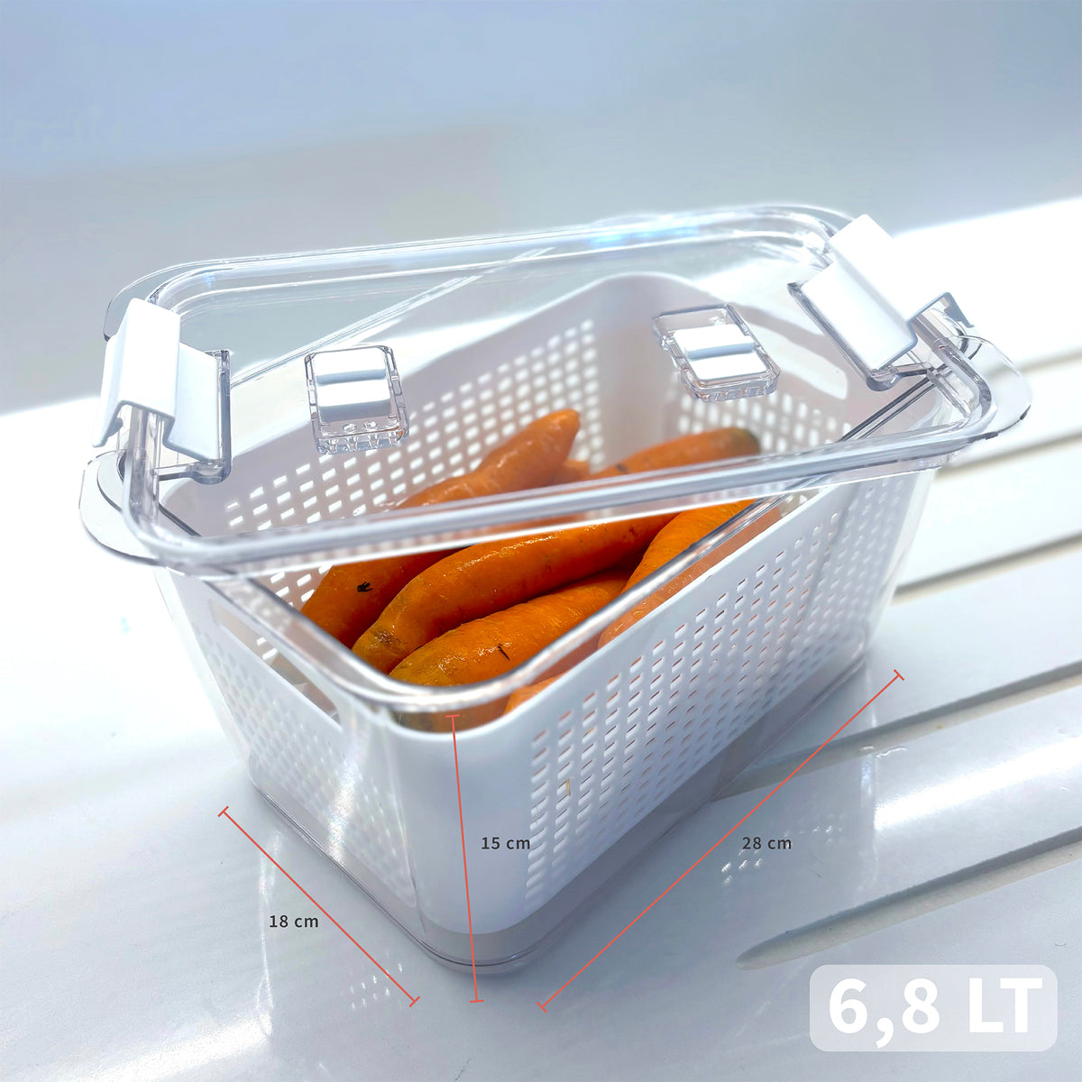 Pack Organizador de Refrigerador M + L Simplit
