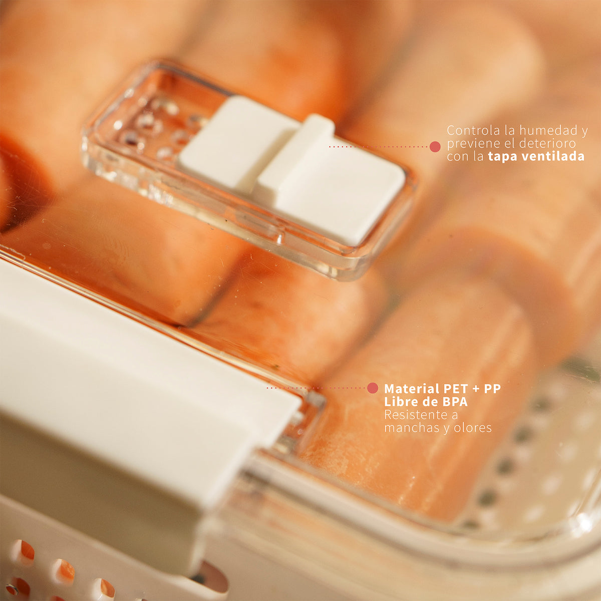 Pack Organizador de Refrigerador M + L Simplit