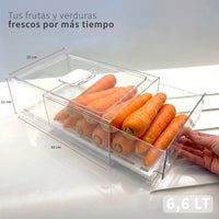 Organizador Refrigerador con Drenaje L Simplit