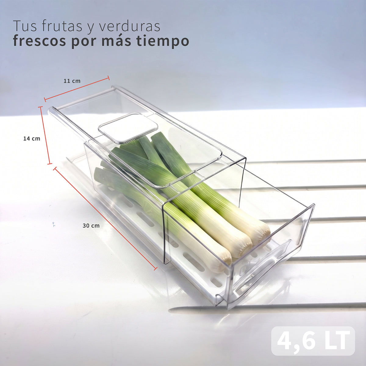 Pack Organizador Refrigerador Drenaje S + L Simplit