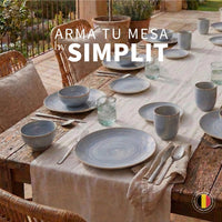 Set 8 Vasos Cerámica 330 ml Amalfi Simplit