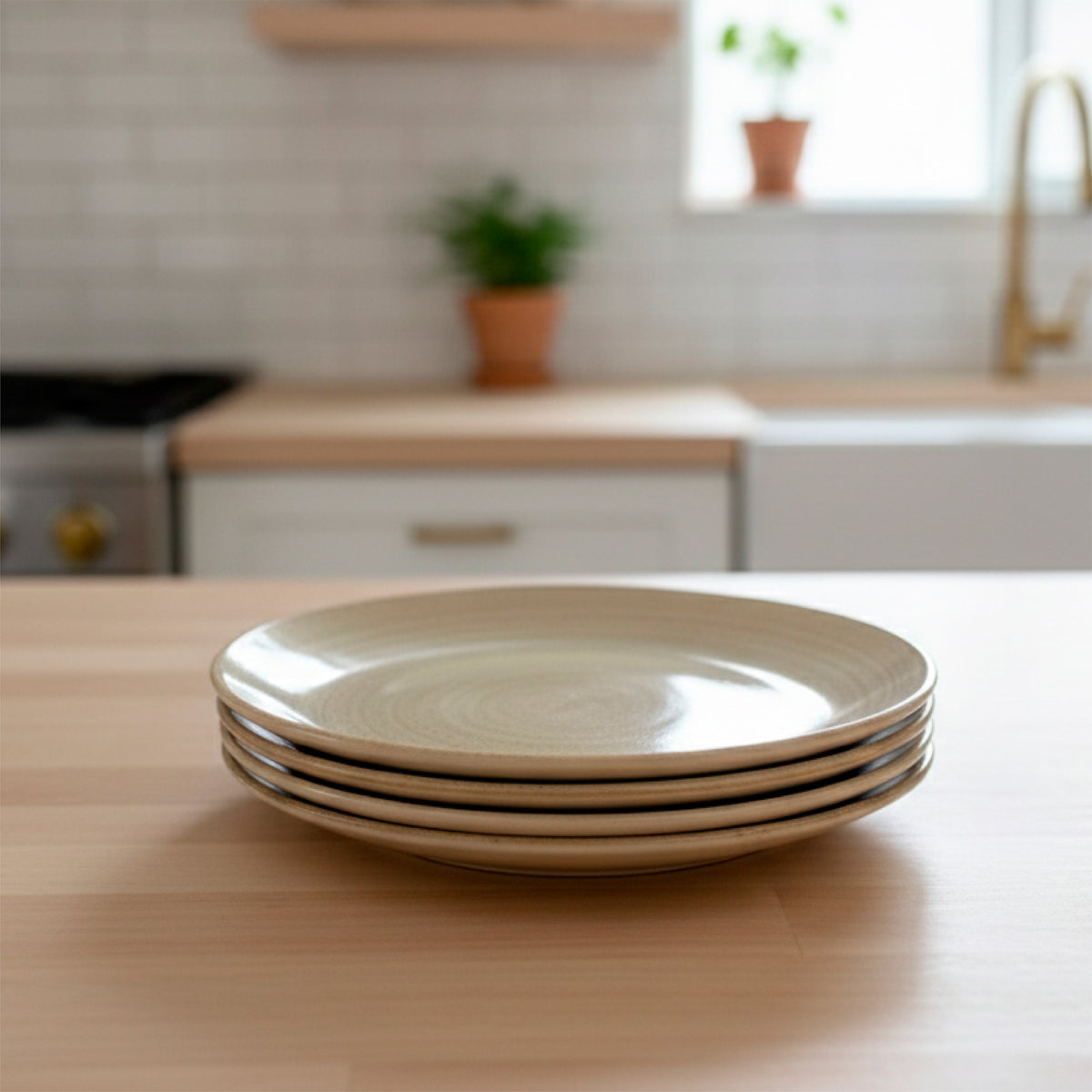 Set 4 Platos Fondo Cerámica 26,7cm Siena Simplit